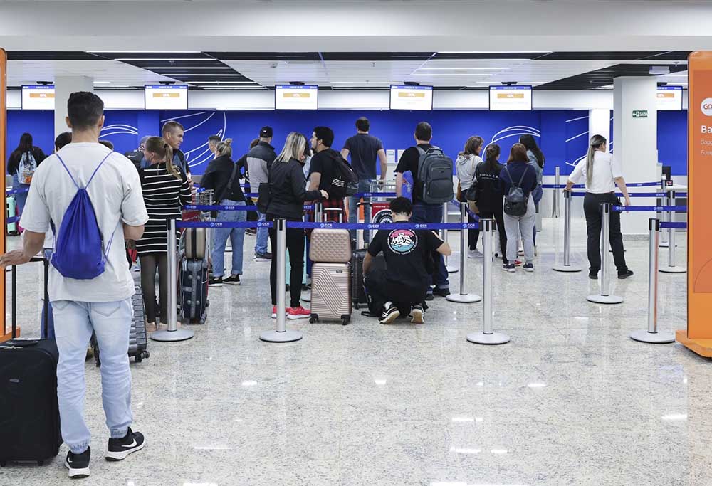 Aeroporto de Foz prevê 40 mil passageiros para o Corpus Christi