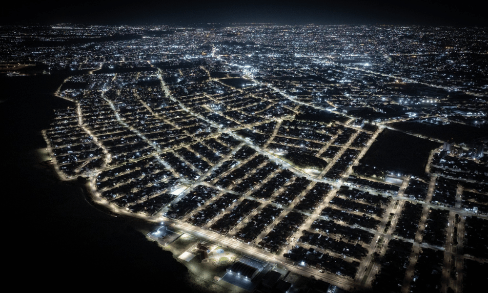 Com apoio da Itaipu, Pinhais alcança 100% da iluminação pública em LED
