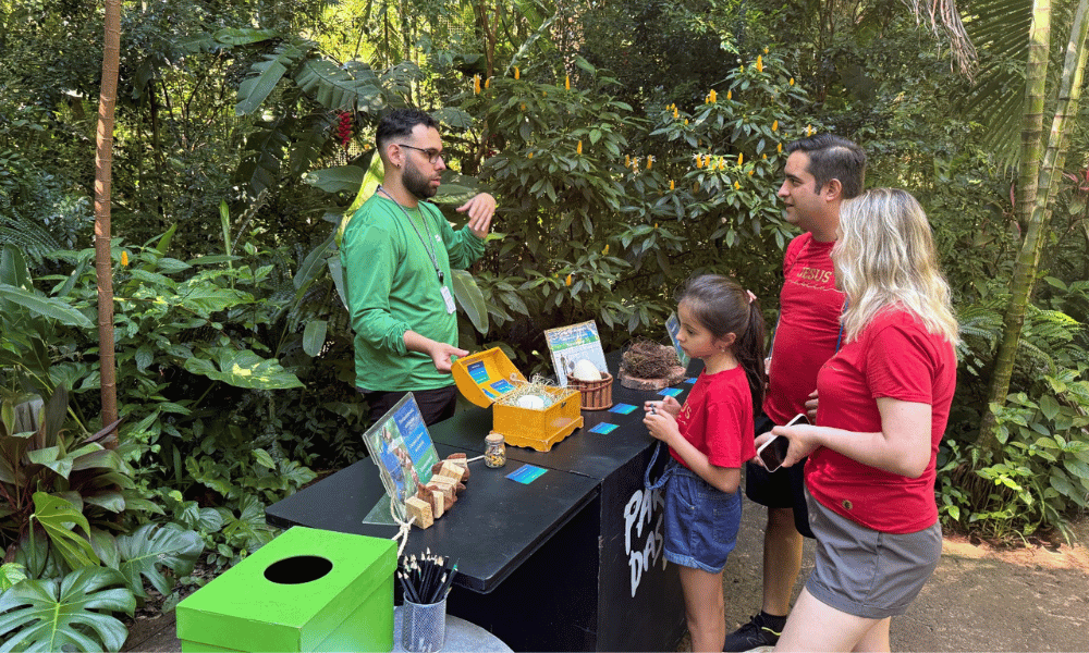 Parque das Aves encerra vivência educativa “Conhecendo as Aves” nesta sexta-feira