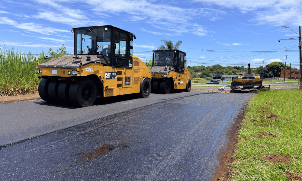 Secretaria de Manutenção Viária inicia pano de teste para futuras obras viárias