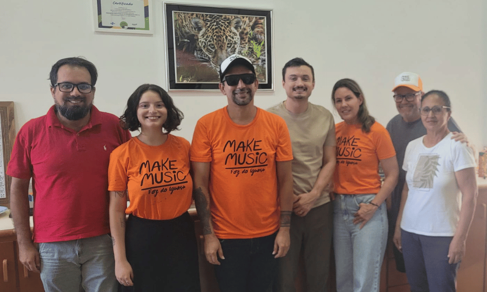 Make Music Day Foz 2026 garante apoio da Secretaria Estadual de Turismo e do Viaje Paraná