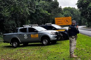 PRF e ICMBio realizam fiscalização no Parque Nacional do Iguaçu