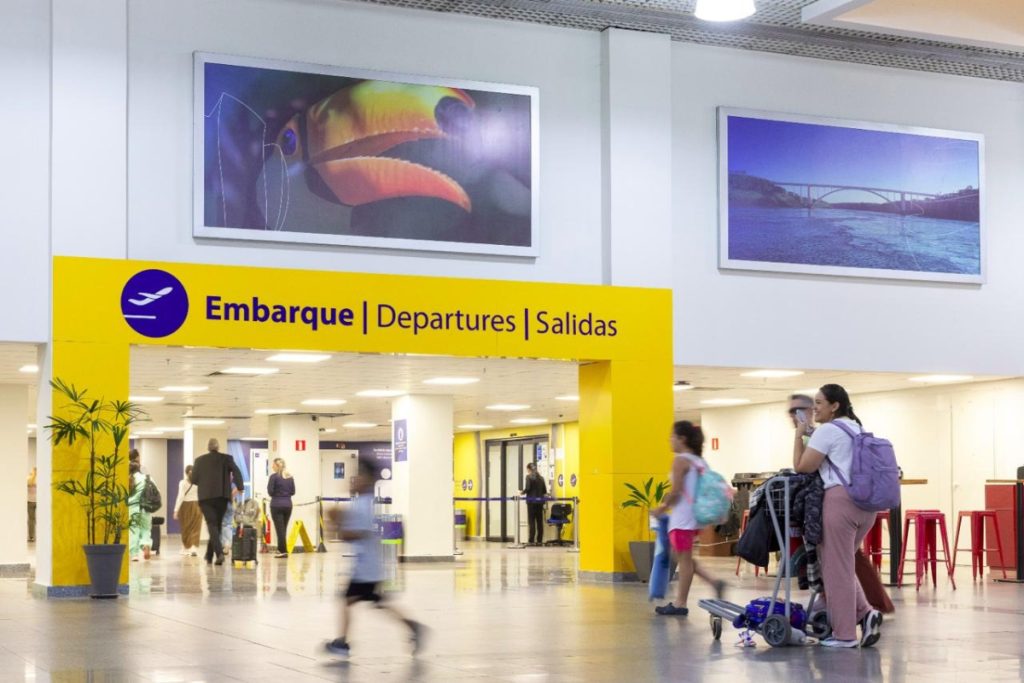 Turismo sólido impulsiona visitação no Aeroporto de Foz do Iguaçu