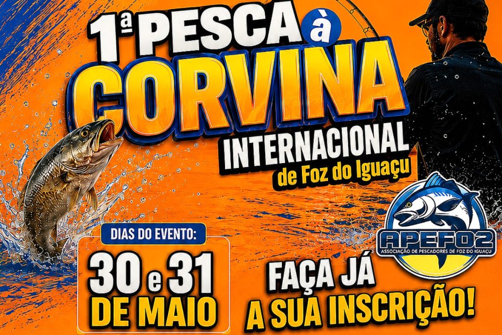 Foz recebe 1ª Pesca à Corvina Internacional no Lago de Itaipu