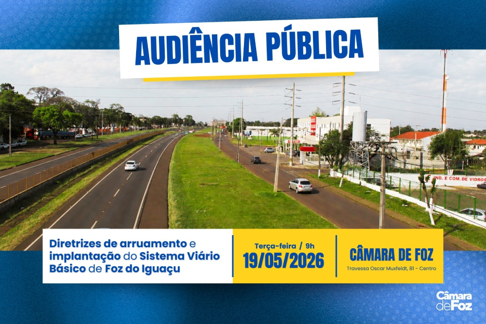 Audiência em Foz debate mudanças no sistema viário