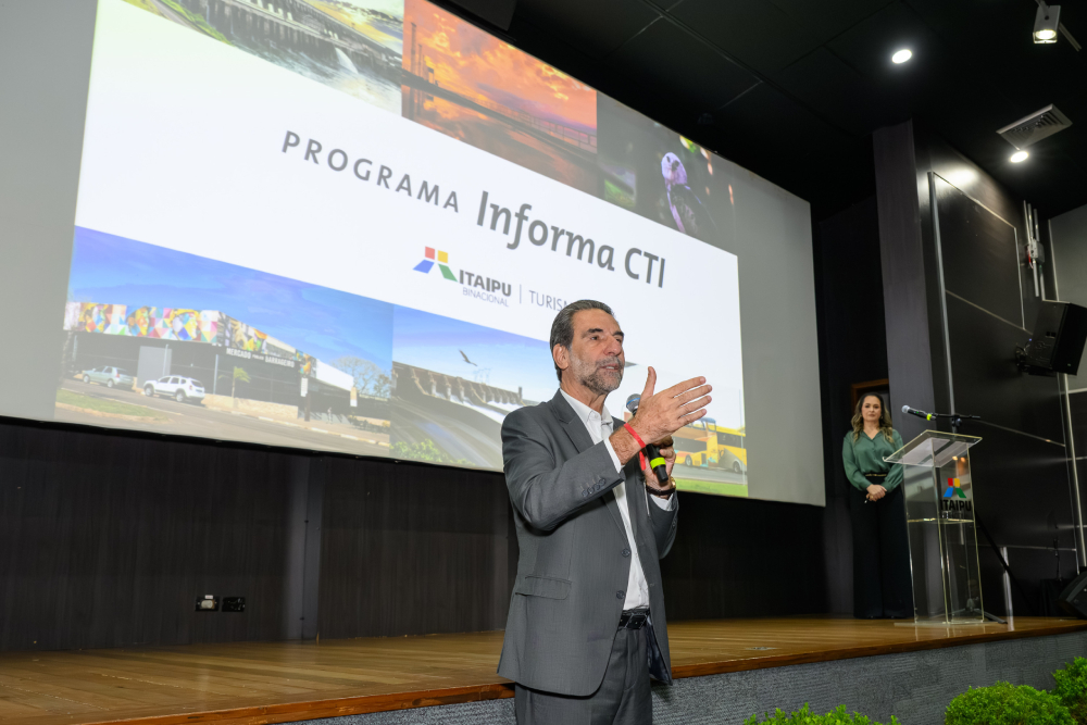 No Dia Nacional do Turismo, Itaipu lança o programa Informa CTI