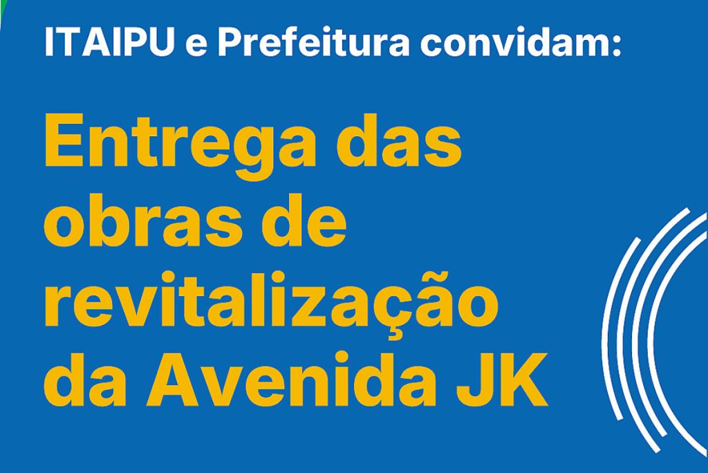 Revitalização da Avenida JK será entregue em solenidade oficial