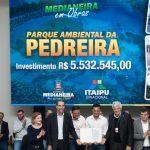Em Medianeira, Itaipu anuncia investimentos para Usina de Projetos, turismo náutico e parque público