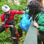 Parque Nacional do Iguaçu inicia Mês do Meio Ambiente com retirada de 360 quilos de resíduos do Rio Iguaçu