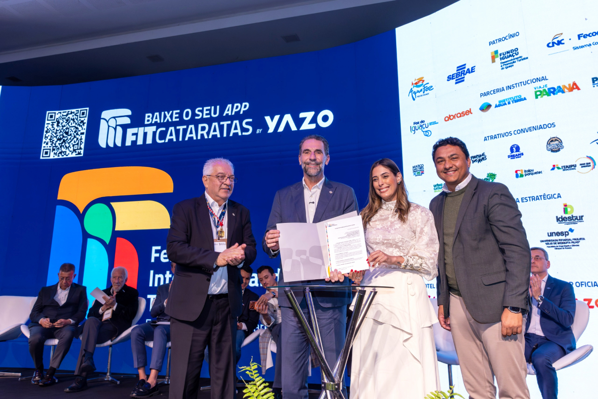 Acordo entre Itaipu Parquetec e Fornatur foi assinado durante a abertura do FITCataratas 2026.