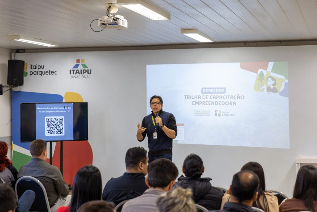 Gerente do Centro de Empreendedorismo do Parque, Eduardo Bortoleto.