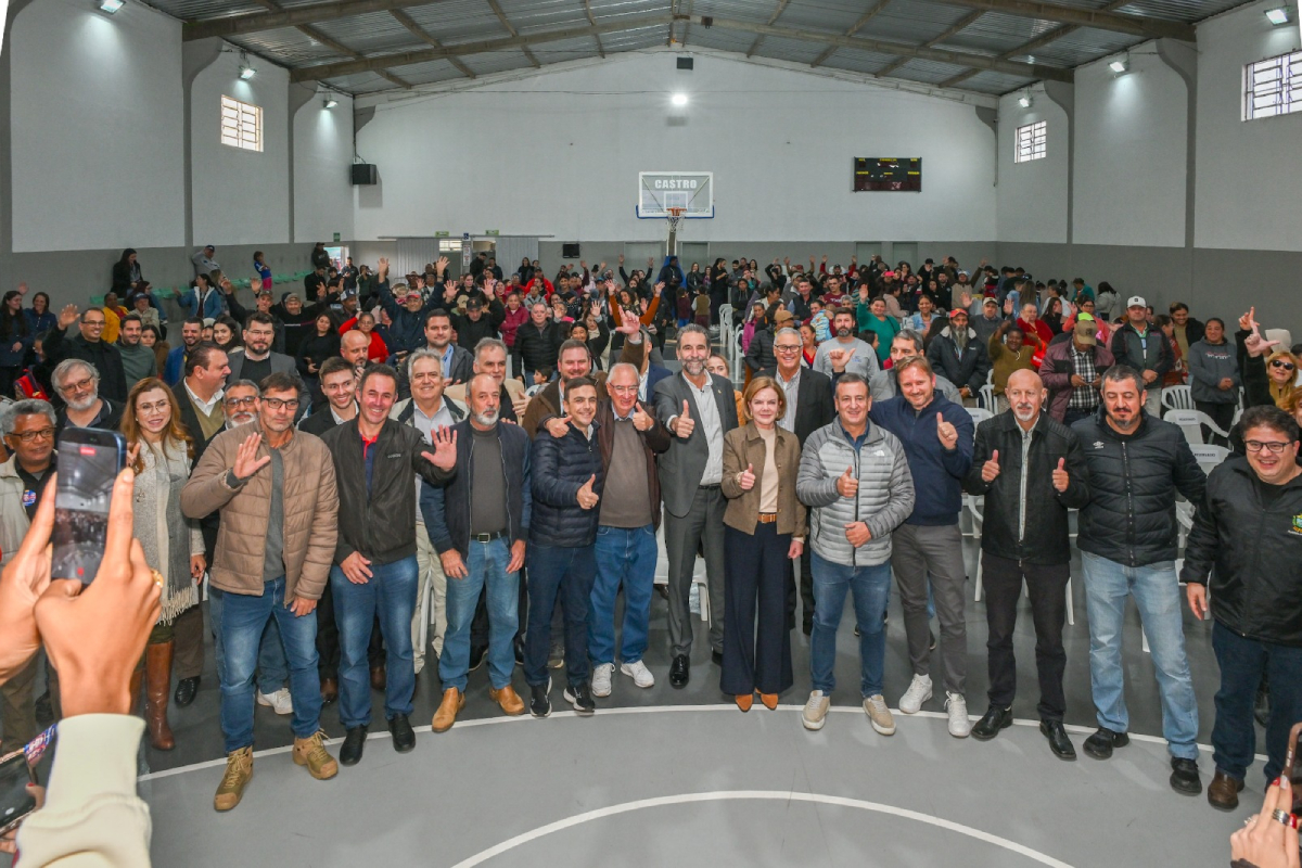 Cerimônia de lançamento do Projeto Moradias II.
