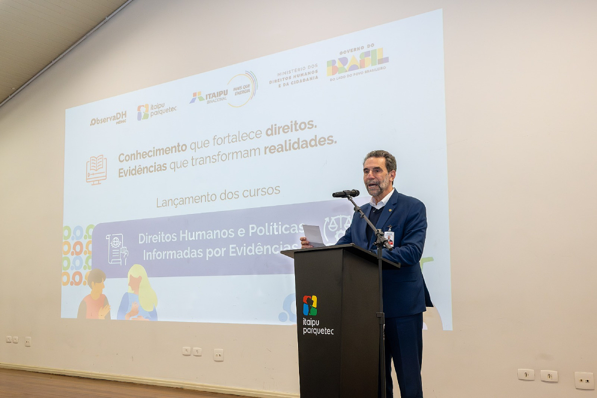 Enio Verri, diretor-geral brasileiro da Itaipu.