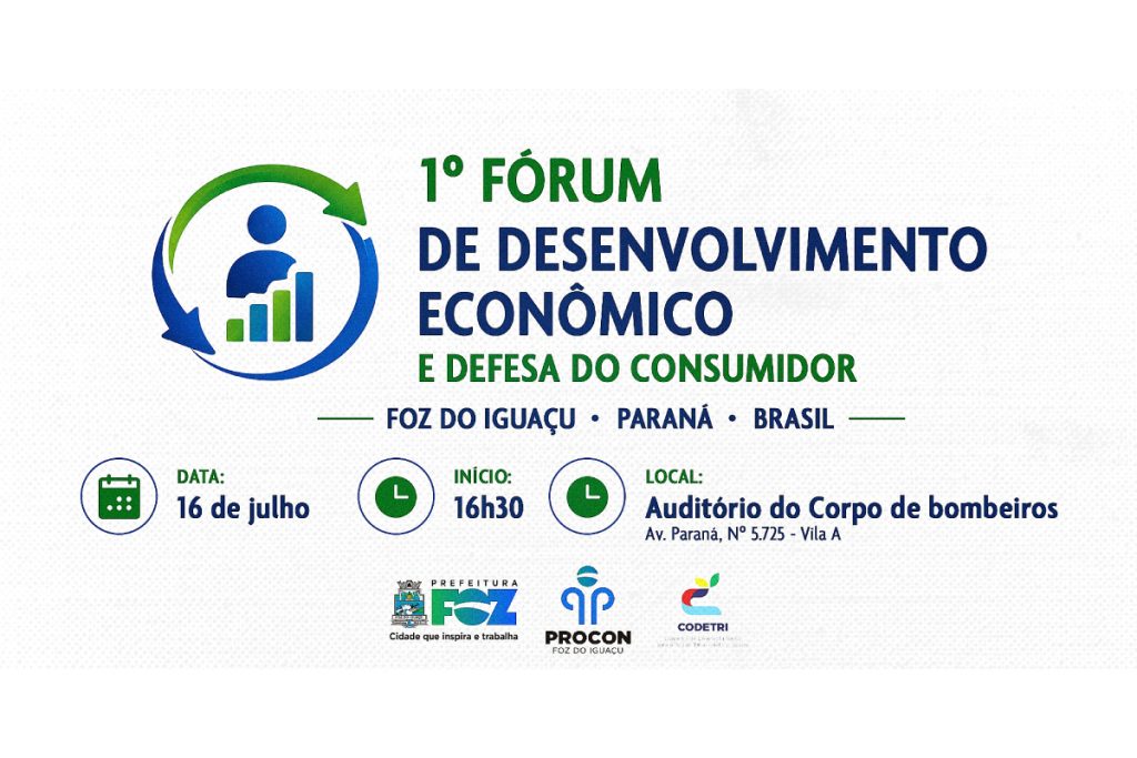 1º Fórum de Desenvolvimento Econômico e Proteção ao Consumidor está com inscrições abertas