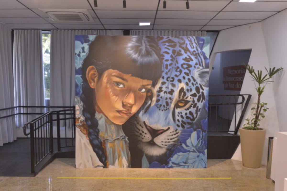 Na noite de abertura da exposição, o artista vai fazer uma visita guiada.