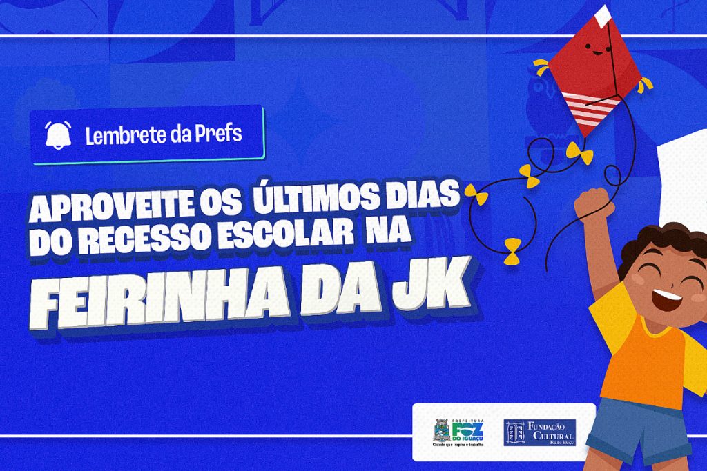 Edição especial: Feirinha da JK celebra fim das férias escolares nesta sexta e sábado