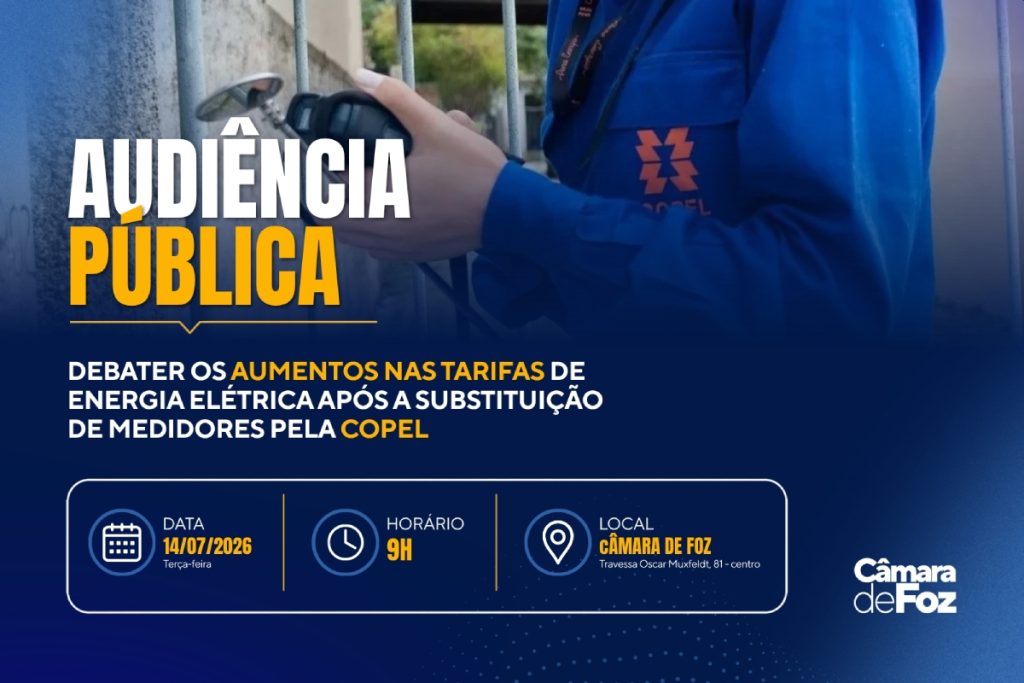Audiência pública vai debater impactos da troca de medidores nas tarifas de energia elétrica