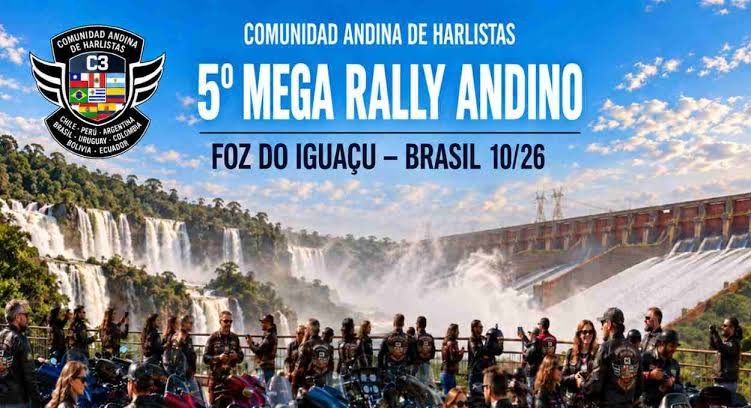 5º Mega Rally Andino parte da Colômbia rumo a Foz do Iguaçu em jornada de 15 mil quilômetros