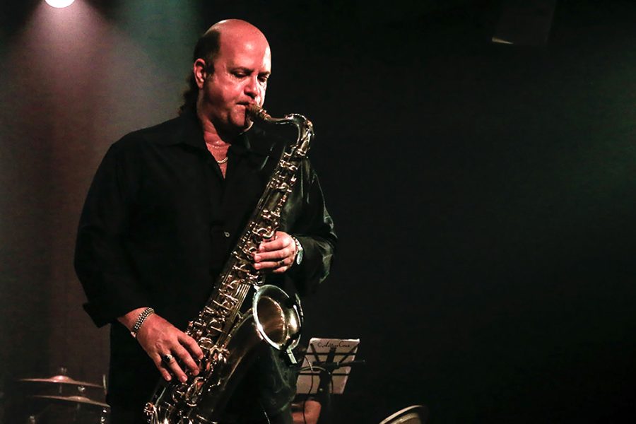 Maceió, 27 de fevereiro de 2019 
Derico Sciotti, saxofonista convidado especial do programa Jazz Panorama que aconteceu no Teatro de Arena Sérgio Cardoso, anexo ao Deodoro, no centro de Maceió. Alagoas - Brasil.
Foto: ©Ailton Cruz