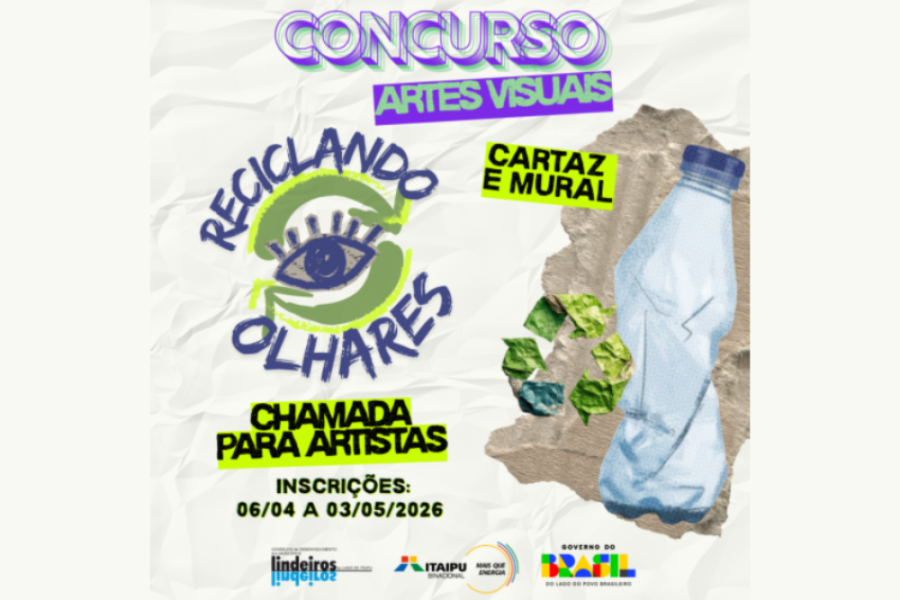 Concurso Reciclando Olhares arte sustentabilidade Itaipu