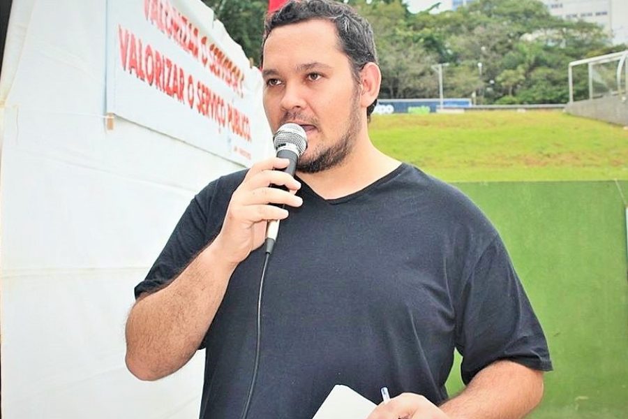 Diego Valdez, presidente da APP-Sindicato-Foz - Foto Divulgação
