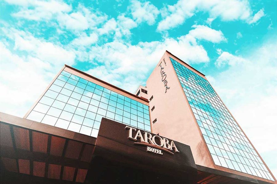 Tarobá Hotel está localizado no centro de Foz do Iguaçu, com fácil acesso aos atrativos turísticos - Foto divulgação
