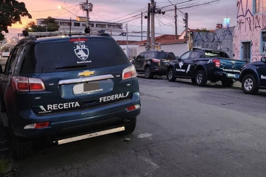 A Receita Federal participa nesta quarta-feira (08/04/2026) da Operação Platinum